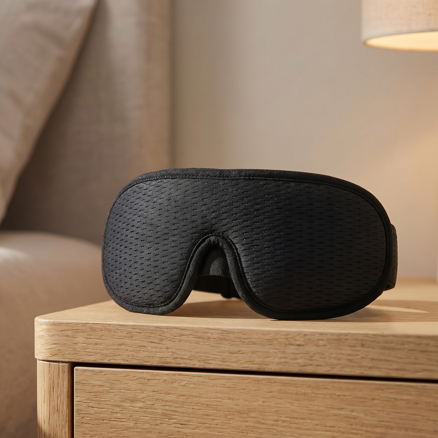 3D Contoured Sleep Mask — Total Darkness, Zero Pressure